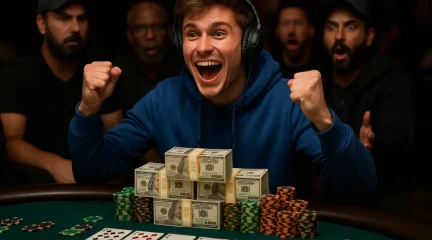 Ютубер сорвал куш в покере: как Брэд Оуэн выиграл $1,2 млн и стал легендой офлайн-сцены